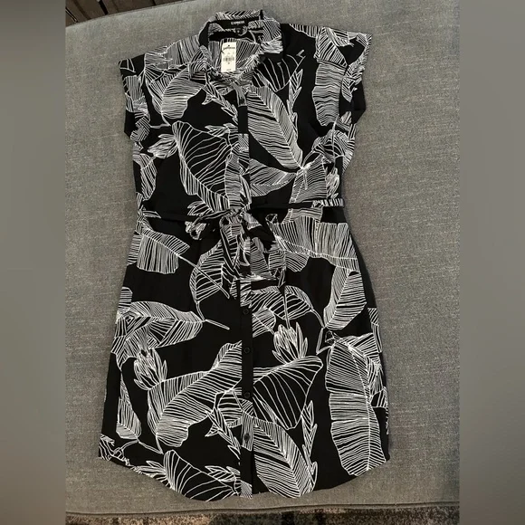 Express | Dresses | Womens Express Button Up Summer Dress | Poshmark